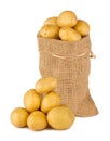 Potato bag Royalty Free Stock Photo