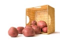 Potato Basket Royalty Free Stock Photo