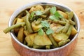 Potato and bean vegetarian curry