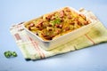 Potato casserole with sausage Royalty Free Stock Photo