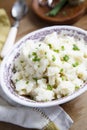 Potato and celery mash