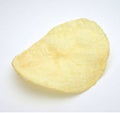 Potato chip macro Royalty Free Stock Photo
