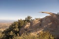 Potato Chip Rock, Mount Woodson near San Diego, California Royalty Free Stock Photo