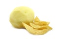 Potato and chips Royalty Free Stock Photo