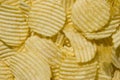 Potato Chips Background Royalty Free Stock Photo