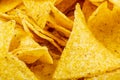 tortilla chips as a texture and background Royalty Free Stock Photo