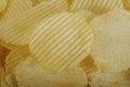 Potato chips background Royalty Free Stock Photo