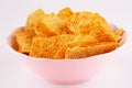 Potato chips in bowl