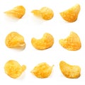 Potato chips composition