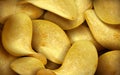 Potato chips element Royalty Free Stock Photo