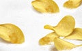 Potato chips element Royalty Free Stock Photo