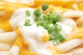 Potato Chips with Melted Cheese Gravy