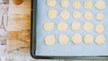 Potato cookies canonic recipe Brie, parmesan and Heavy cream.