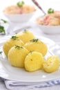 Potato dumplings Royalty Free Stock Photo