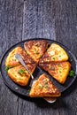 Potato Farls, Irish Potato Cakes, potato bread Royalty Free Stock Photo