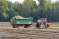 Potato Harvest Royalty Free Stock Photo