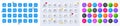 Potato, High thermometer and Sick man line icons. For web app, printing. Line icons. Vector