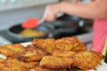 Potato latkes - Hanukkah Jewish Holiday Food