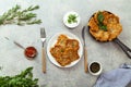 Potato latkes traditional jewish pancakes