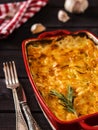 Potato-onion casserole Royalty Free Stock Photo