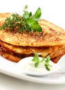 Potato pancakes Royalty Free Stock Photo