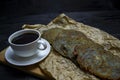 potato pancakes on the table Royalty Free Stock Photo