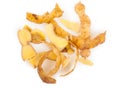 Potato peel Royalty Free Stock Photo