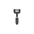 Potato peeler vector icon