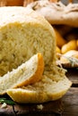 Potato and rosemary bread .style rustic Royalty Free Stock Photo