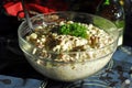 Potato salad on a table Royalty Free Stock Photo