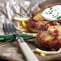 Potato Skins II Royalty Free Stock Photo