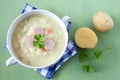 Potato soup Royalty Free Stock Photo