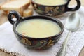 Potato soup with tarragon