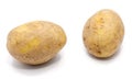 Potato on white Royalty Free Stock Photo