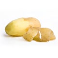 Potatoe isolated on white Royalty Free Stock Photo