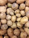 Potatoes Background Royalty Free Stock Photo