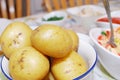 Potatoes cooked