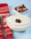 Potatoes cream soup with bacon Royalty Free Stock Photo