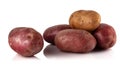 potatoes of different varieties Royalty Free Stock Photo