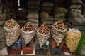 Potatoes Displayed at the Paloquemao Market Bogota Colombia Royalty Free Stock Photo