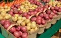 Potatoes at Farmers Market Royalty Free Stock Photo