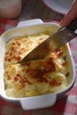 Potatoes a la dauphinoise Royalty Free Stock Photo