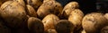Potatoes in local market Royalty Free Stock Photo