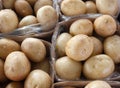 Potatoes market place Royalty Free Stock Photo