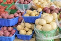 Potatoes market Royalty Free Stock Photo