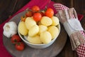 Potatoes novelle Royalty Free Stock Photo