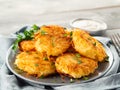 Potatoes pancakes latkes, flapjacks, hash brown