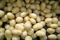 Potatoes sale in fresh market