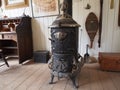 Potbellied Stove In Turn Of the Century Building