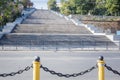 Potemkin Stairs and pier in Odessa